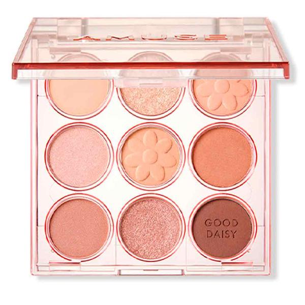 Тени для век в нюдовых оттенках Amuse Eye Color Palette 03 Daisy 0,6 г х 9 шт