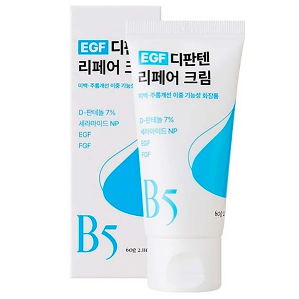 Успокаивающий крем для лица RiRe EGF D-Pantenol Repair Cream B5 60 г