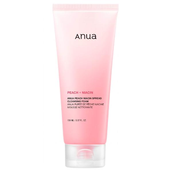 Пенка для умывания с персиком и ниацинамидом Anua Peach Niacin Spread Cleansing Foam 150 мл