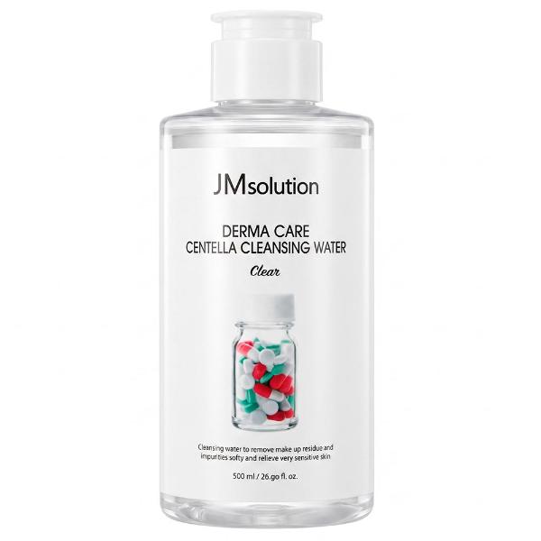 Мицеллярная вода с экстрактом центеллы JMsolution Derma Care Centella Cleansing Water Clear 500 мл
