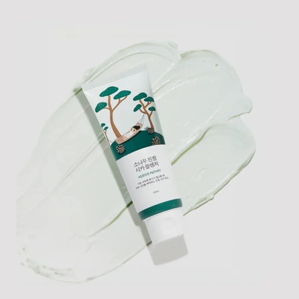 Успокаивающая пенка для умывания Round Lab Pine Calming Cica Cleanser 150 мл