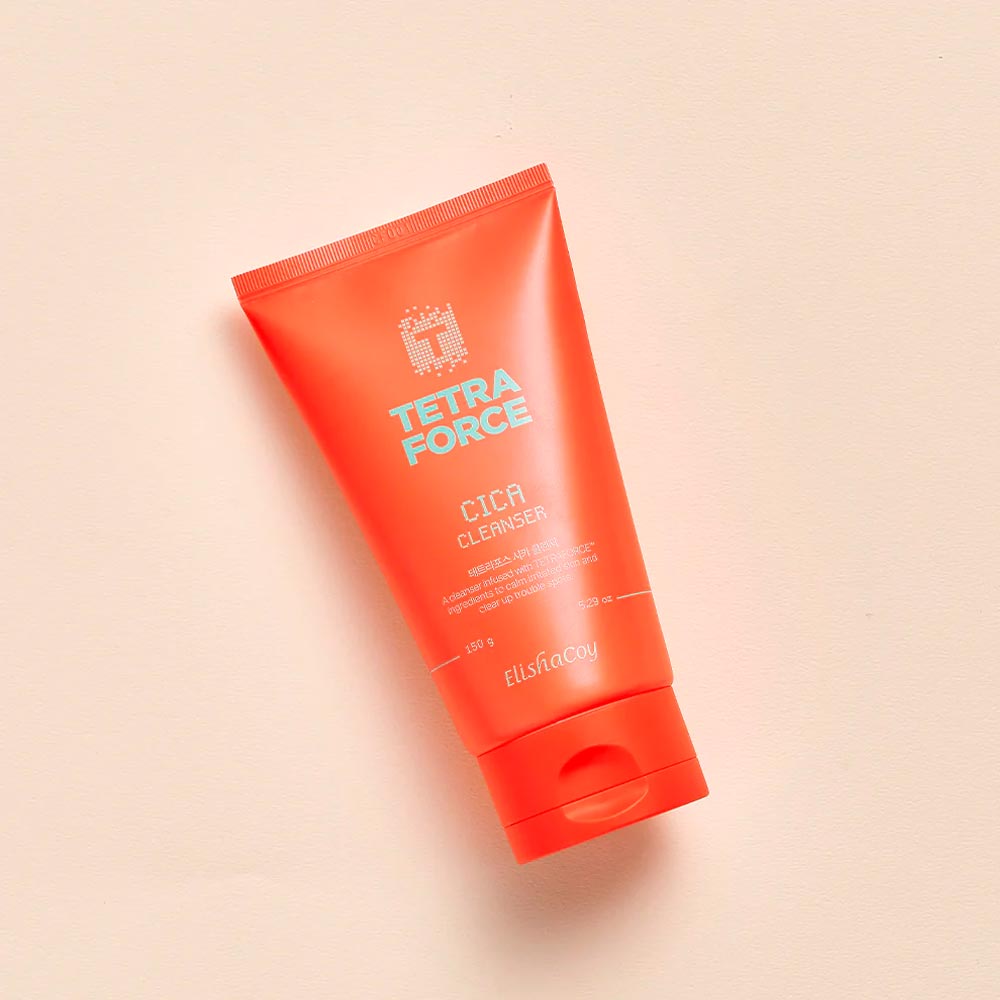 Пенка для проблемной кожи лица ElishaCoy Tetraforce Cica Cleanser 150 г