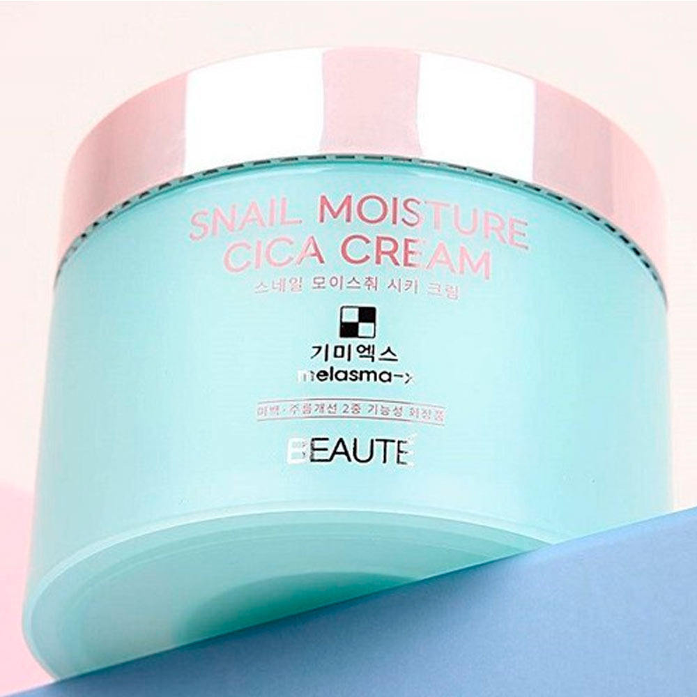 Увлажняющий крем для лица с муцином улитки Beaute Melasma X Snail Moisture Cica Cream 100 мл