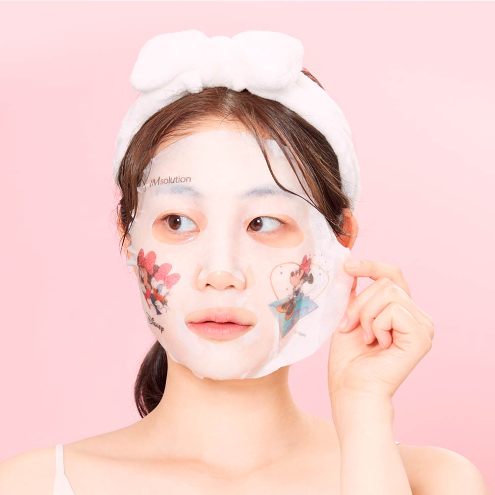 Тонизирующая тканевая маска с экстрактом граната JMsolution Disney Collection Selfie Nourishing Pomegranate Mask 30 мл