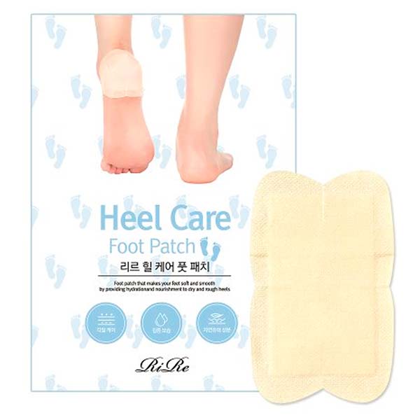 Патчи для ухода за огрубевшей кожей пяток RiRe Heel Care Foot Patch 10 шт