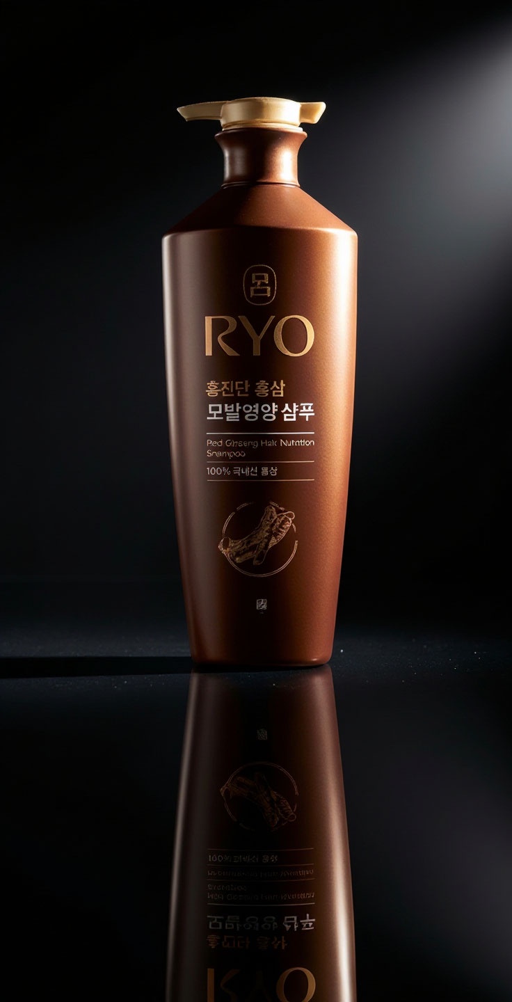 Питательный шампунь для волос с экстрактом красного женьшенем Ryo Red Ginseng Hair Nutrition Shampoo 820 мл