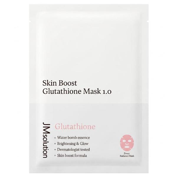Антиоксидантная тканевая маска с глутатионом JMsolution Skin Boost Glutathione Mask 1.0 30 мл