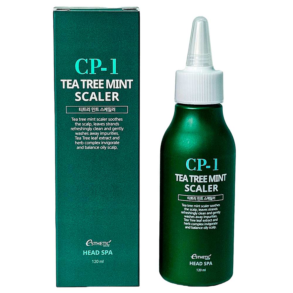 Отшелушивающий пилинг для кожи головы Esthetic House CP-1 Tea Tree Mint Scaler 120 мл