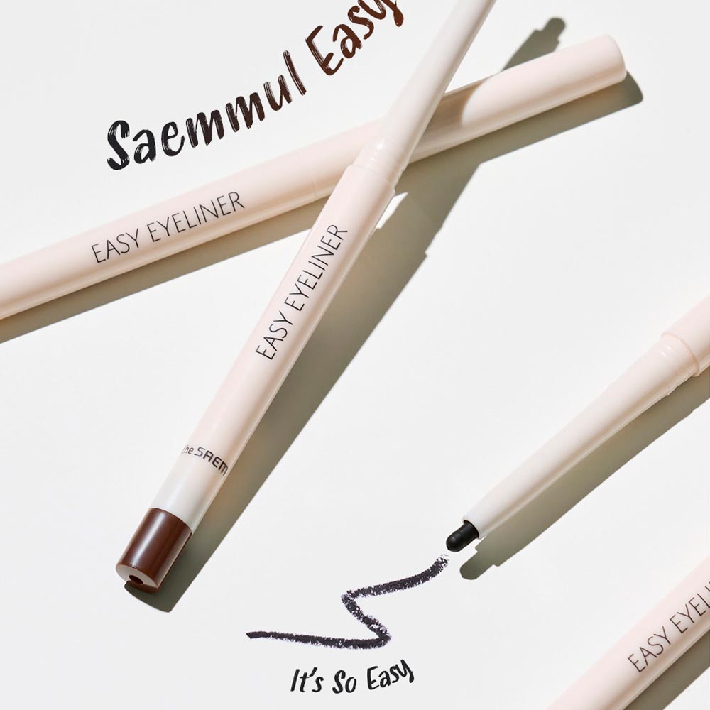 Карандаш для век The Saem Saemmul Easy Eyeliner 01 Black 0,25 г
