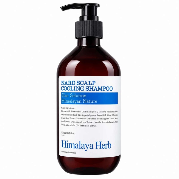 Шампунь для волос охлаждающий для чувствительной кожи головы NARD Scalp Cooling Shampoo 500 мл