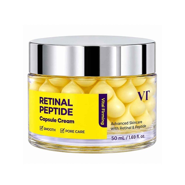 Капсульный крем для лица с ретиналем и пептидами VT Cosmetics Retinal Peptide Capsule Cream 50 мл