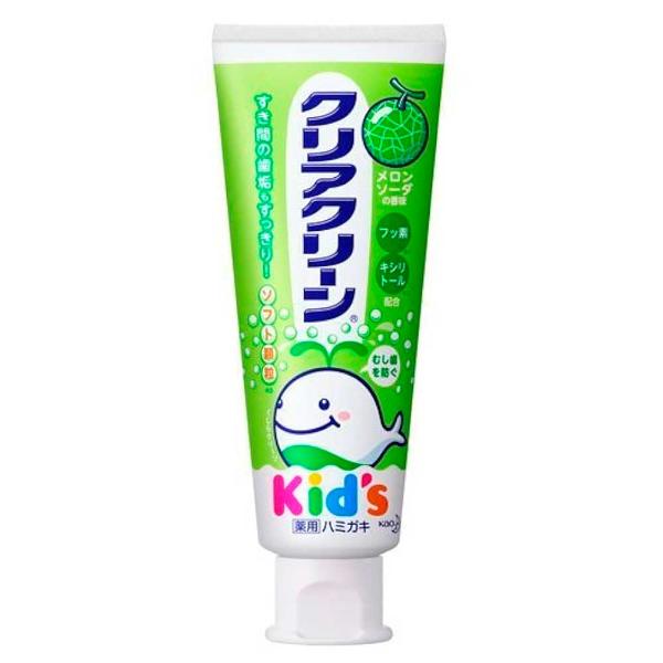 Детская зубная паста c ароматом дыни KAO Clear Clean Kid’s Melon 70 г