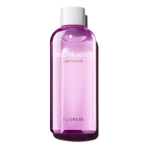 Увлажняющее масло для тела с маслом камелии The Saem Body & Soul Light Body Oil 230 мл