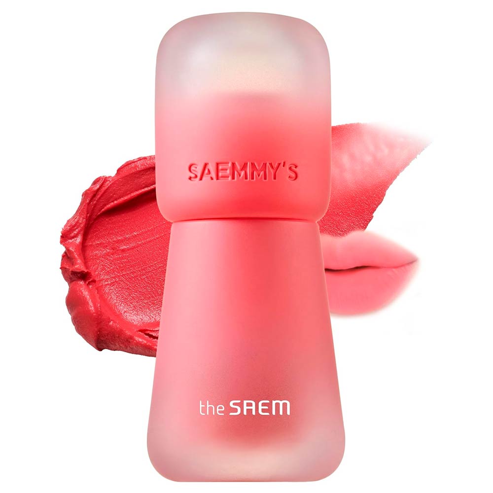 Пигмент-тинт для губ с матовым бархатистым финишем The Saem Saemmys Crema Velvet Tint 04 Apple Bianco 3,2 г