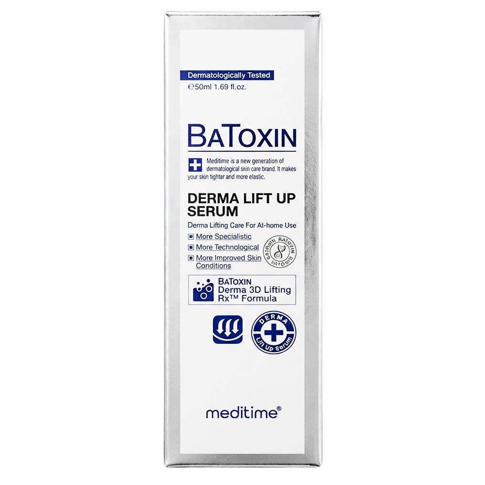 Лифтинг-сыворотка с пептидами и полимолочной кислотой Meditime Batoxin Derma Lift Up Serum 50 мл
