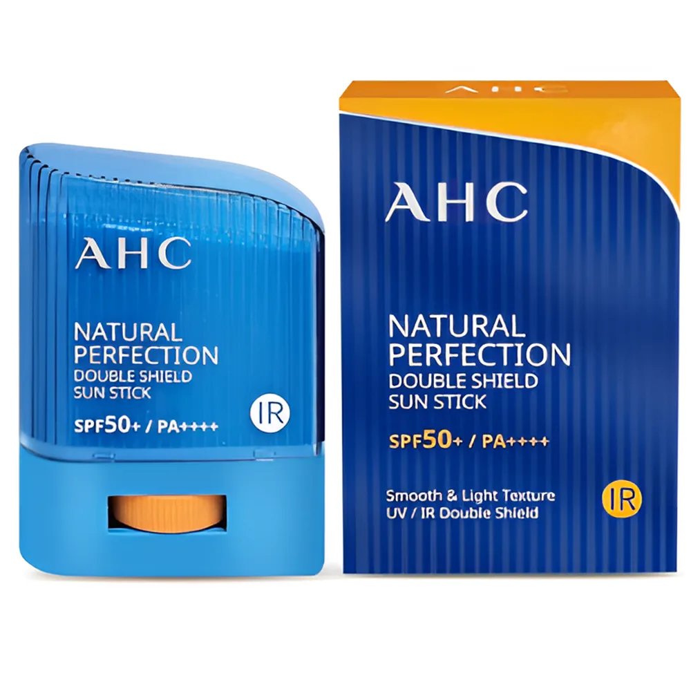 Стойкий солнцезащитный стик AHC Natural Perfection Double Shield Sun Stick SPF50+ PA++++ 14 г