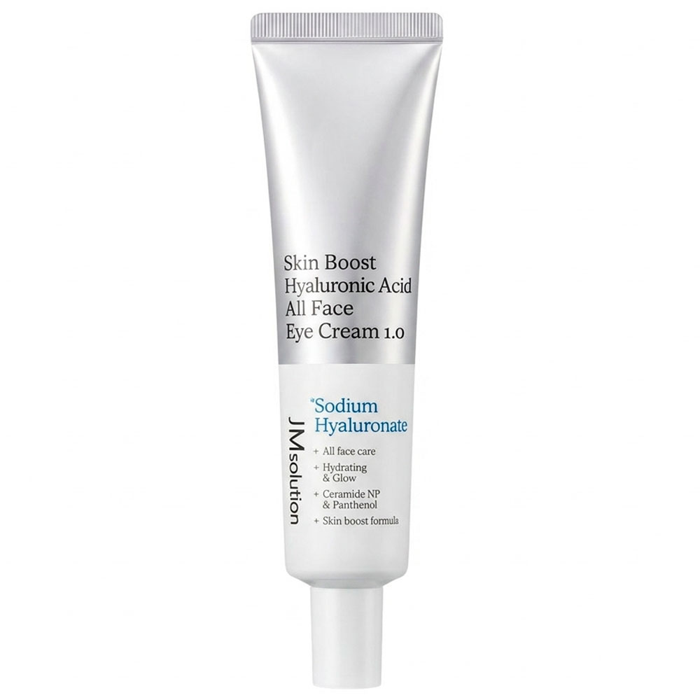 Увлажняющий крем для век и лица с гиалуроновой кислотой JMsolution Skin Boost Hyaluronic Acid All Face Eye Cream 1.0 30 мл