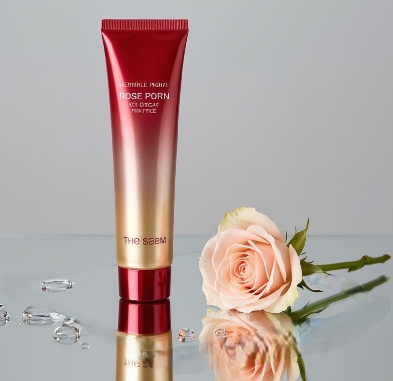 Крем для век и лица с ПДРН розы The Saem Wrinkle Prime Rose PDRN Eye Cream For Face 100 мл