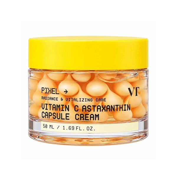Капсульный крем для лица с витамином С и астаксантином VT Cosmetics Vitamin C Astaxanthin Capsule Cream 50 мл