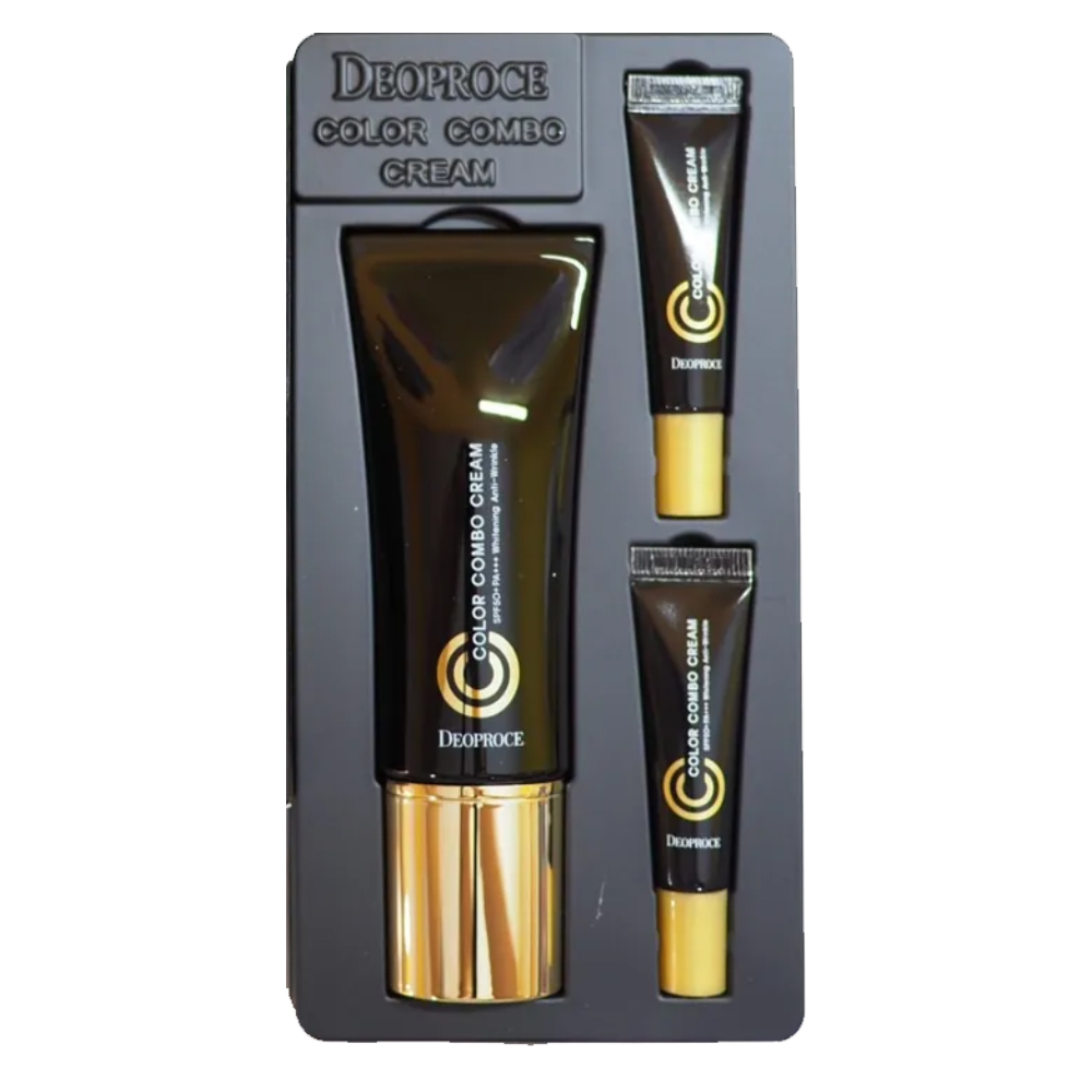 Тональный CC крем Deoproce Color Combo Cream СС SPF50+ РА+++ 21 тон  40 г 5 г 5 г