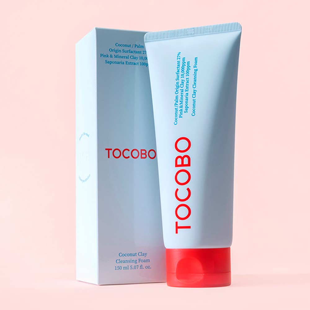 Пенка для умывания с каолином и экстрактом кокоса TOCOBO Coconut Clay Cleansing Foam 150 мл