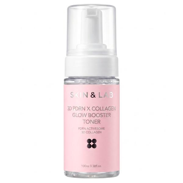 Увлажняющее средство-тонер для лица с ПДРН и коллагеном Skin&Lab 3D PDRN Collagen Glow Booster Toner 100 мл