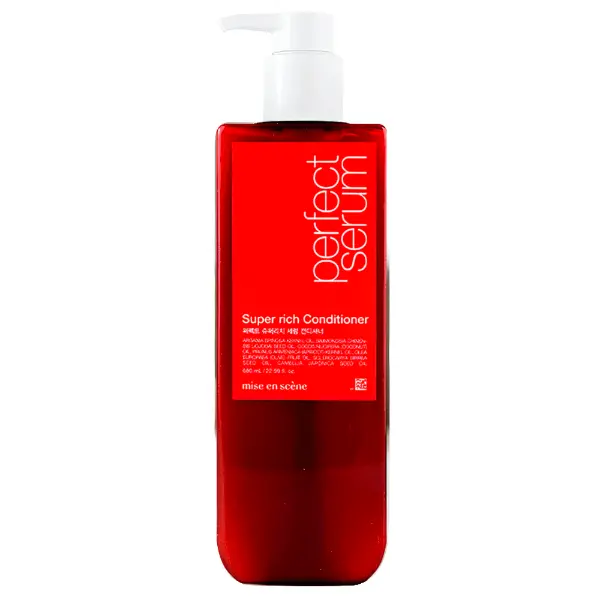 Интенсивно восстанавливающий кондиционер для волос Mise En Scene Perfect Serum Super Rich Conditioner 680 мл