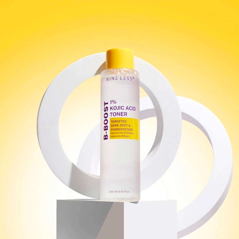 Осветляющее средство-тонер для лица Nineless B-Boost 1% Kojic Acid Toner 200 мл