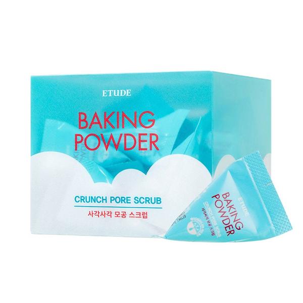 Набор скраб для глубокого очищения пор Etude House Baking Powder Crunch Pore Scrub 24 шт х 7 г 