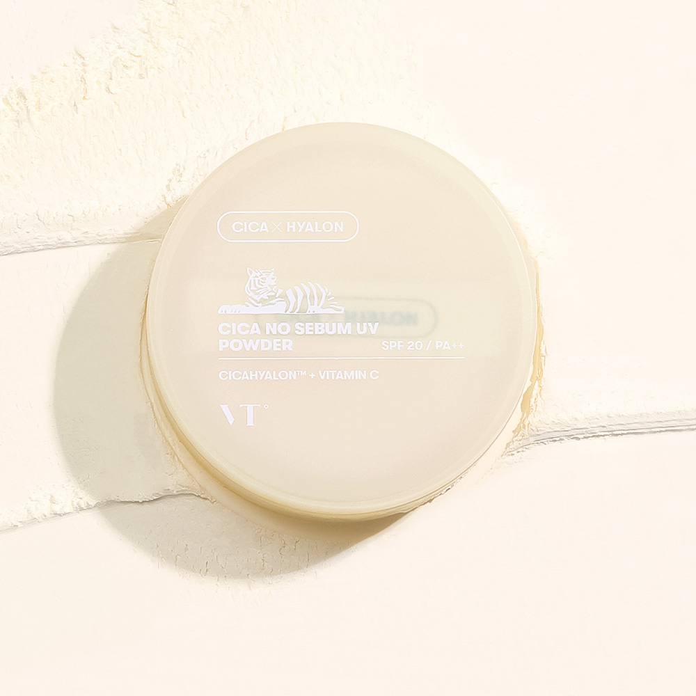 Матирующая рассыпчатая пудра для лица с экстрактом центеллы VT Cica No Sebum Uv Powder 5 г