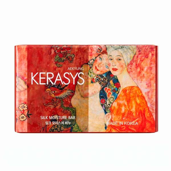 Мыло косметическое альпийские травы и миндальное масло KeraSys Silk Moisture Bar 100 г