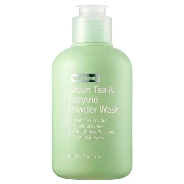 Энзимная пудра с зелёным чаем By Wishtrend Green Tea & Enzyme Powder Wash 110 г