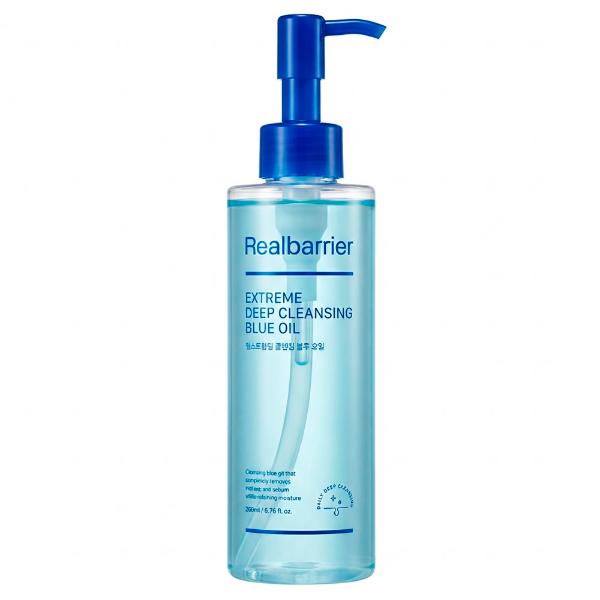Гидрофильное масло для чувствительной кожи лица Real Barrier Extreme Deep Cleansing Blue Oil 200 мл