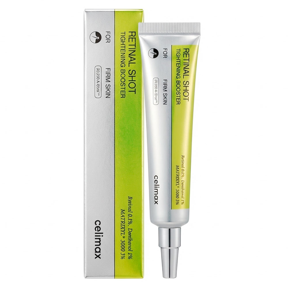 Подтягивающий бустер-крем с ретиналем Celimax The Vita A Retinal Shot Tightening Booster 15 мл