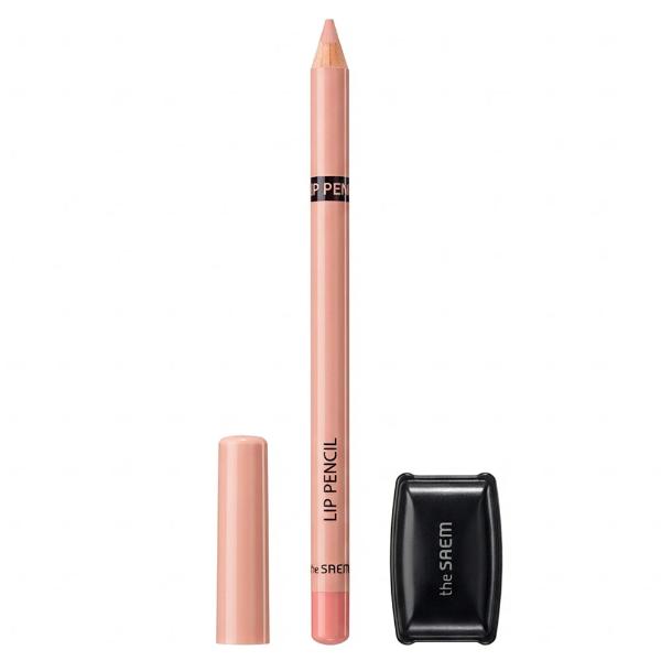 Карандаш для губ с точилкой The Saem Cover Perfection Lip Pencil 03 Peach 2 г