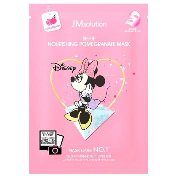 Тонизирующая тканевая маска с экстрактом граната JMsolution Disney Collection Selfie Nourishing Pomegranate Mask 30 мл
