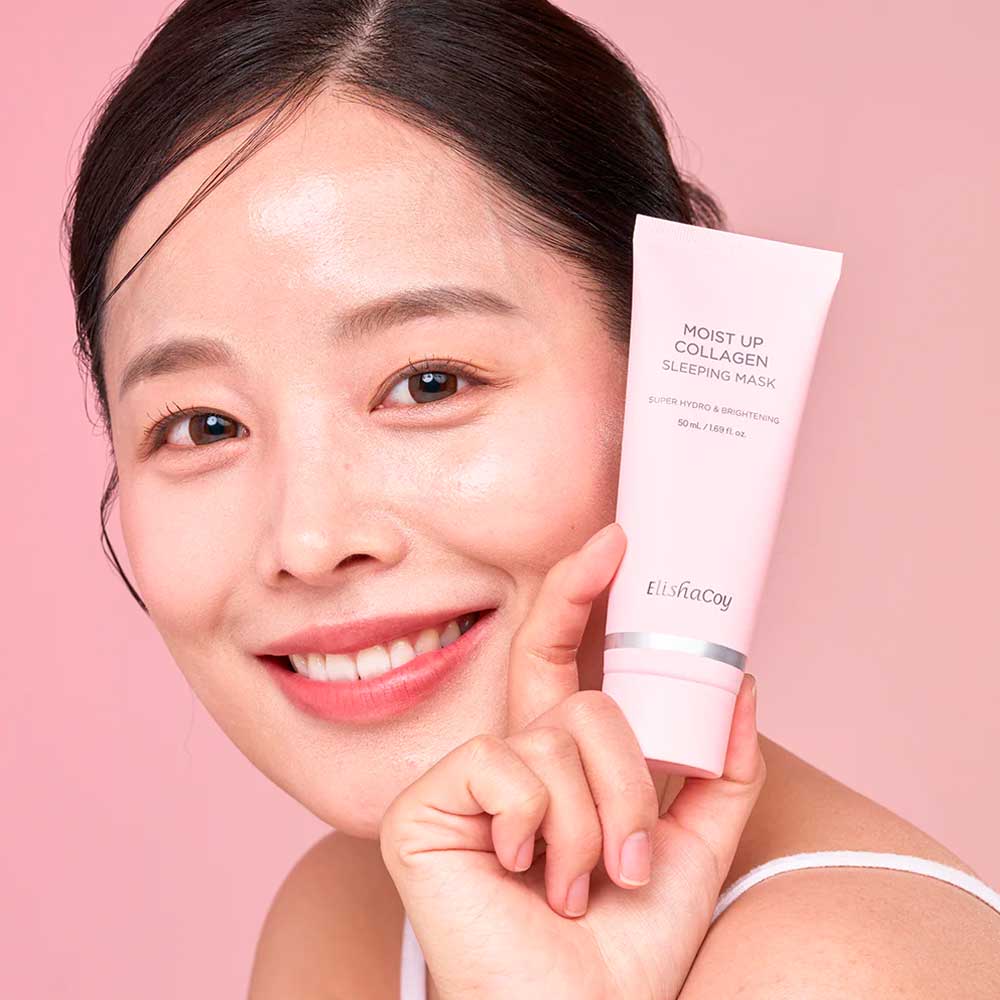 Коллагеновая ночная маска для лица ElishaCoy Moist Up Collagen Sleeping Mask 50 мл
