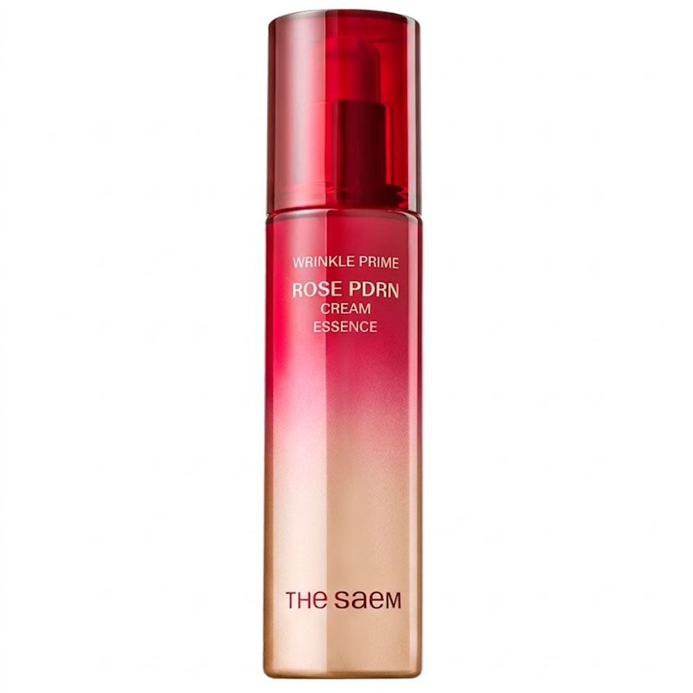 Эссенция для лица с ПДРН розы The Saem Wrinkle Prime Rose PDRN Cream Essence 55 мл
