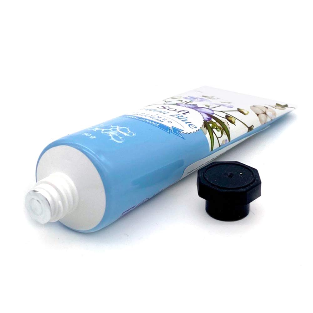 Крем для рук с экстрактом хлопка Deoproce Fresh Soft Cotton Blue Perfumed Hand Cream 50 г