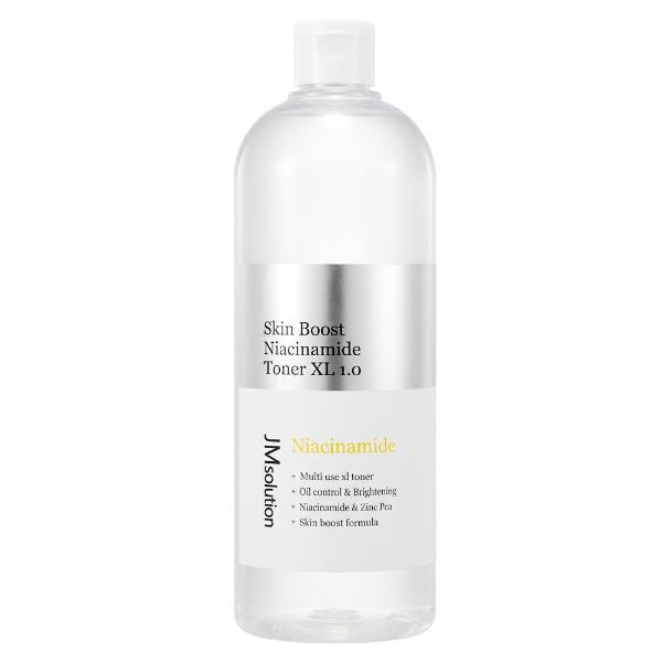 Себорегулирующее средство-тонер для лица с ниацинамидом JMsolution Skin Boost Niacinamide Toner XL 1.0 600 мл