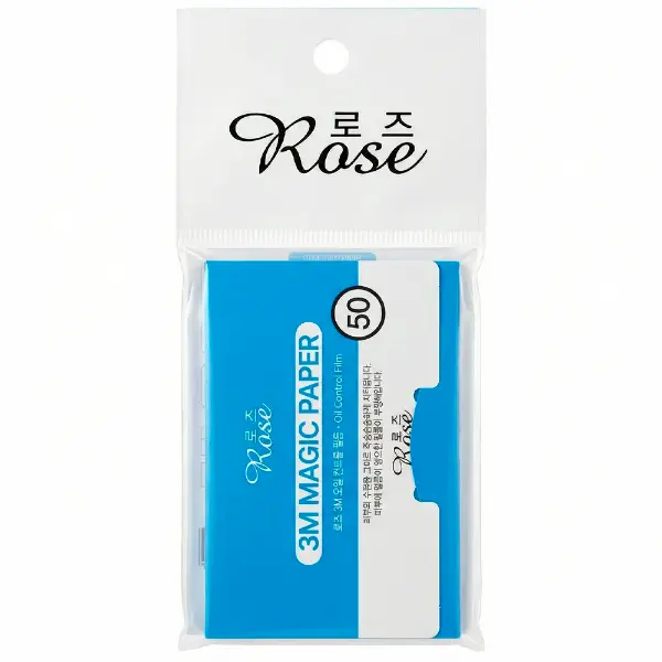 Матирующие салфетки для лица ROSE 3M Magic Paper Oil Control Film 50 шт