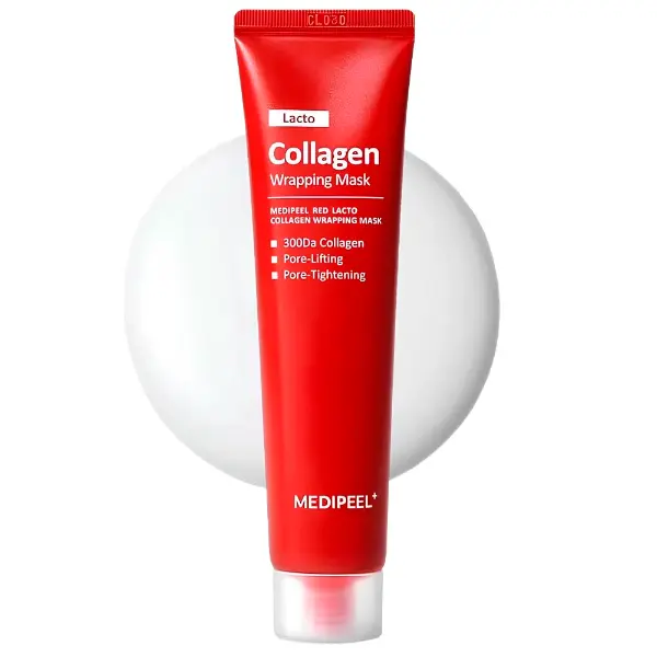 Лифтинг маска пленка с гидролизованным коллагеном Medi-Peel Red Lacto Collagen Wrapping Mask 70 мл