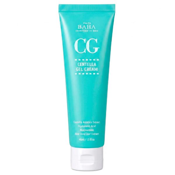 Восстанавливающий крем-гель для лица с центеллой Cos De Baha CG Centella Gel Cream 45 мл