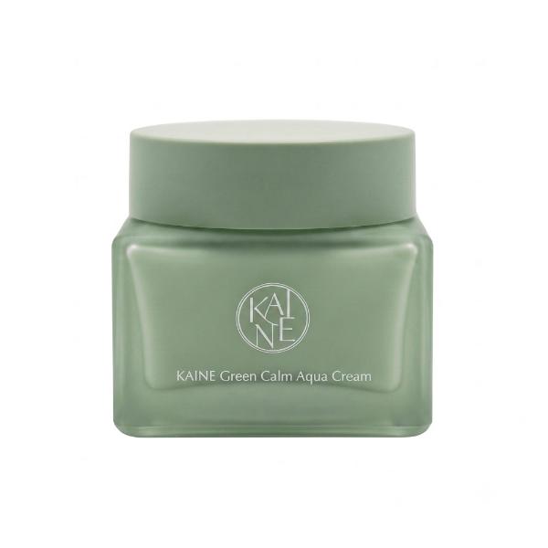 Успокаивающий крем для лица с экстрактом зеленых растений Kaine Green Calm Aqua Cream 70 мл