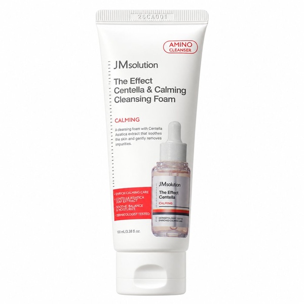 Успокаивающая пенка для умывания с экстрактом центеллы азиатской JMsolution The Effect Centella Calming Cleansing Foam 50 мл