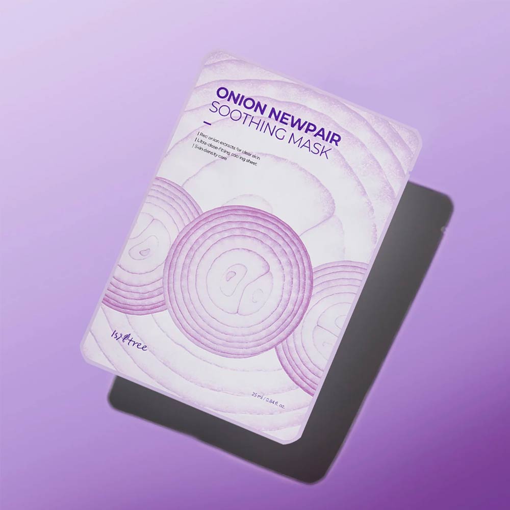 Успокаивающая тканевая маска с экстрактом репчатого лука Isntree Onion Newpair Soothing Mask 25 мл