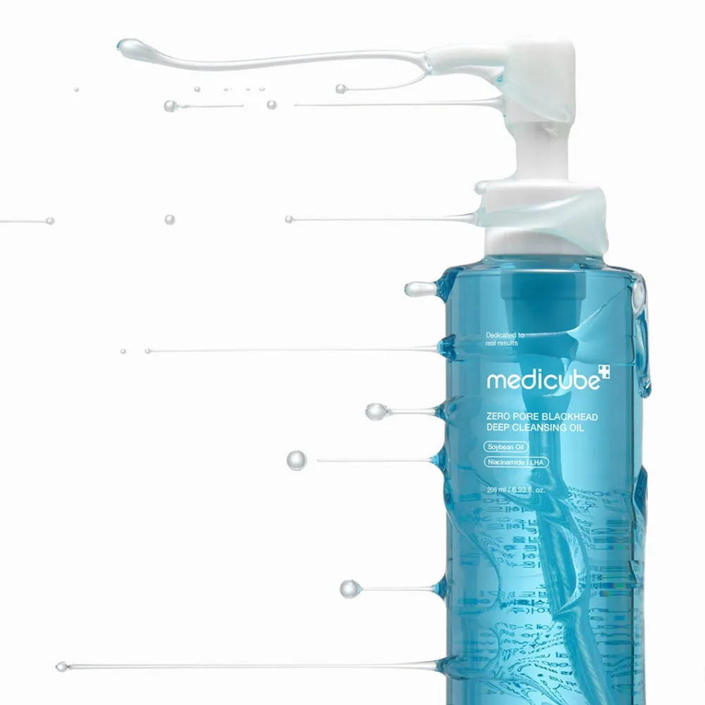 Гидрофильное масло для очищения пор Medicube Zero Pore Blackhead Deep Cleansing Oil 205 мл
