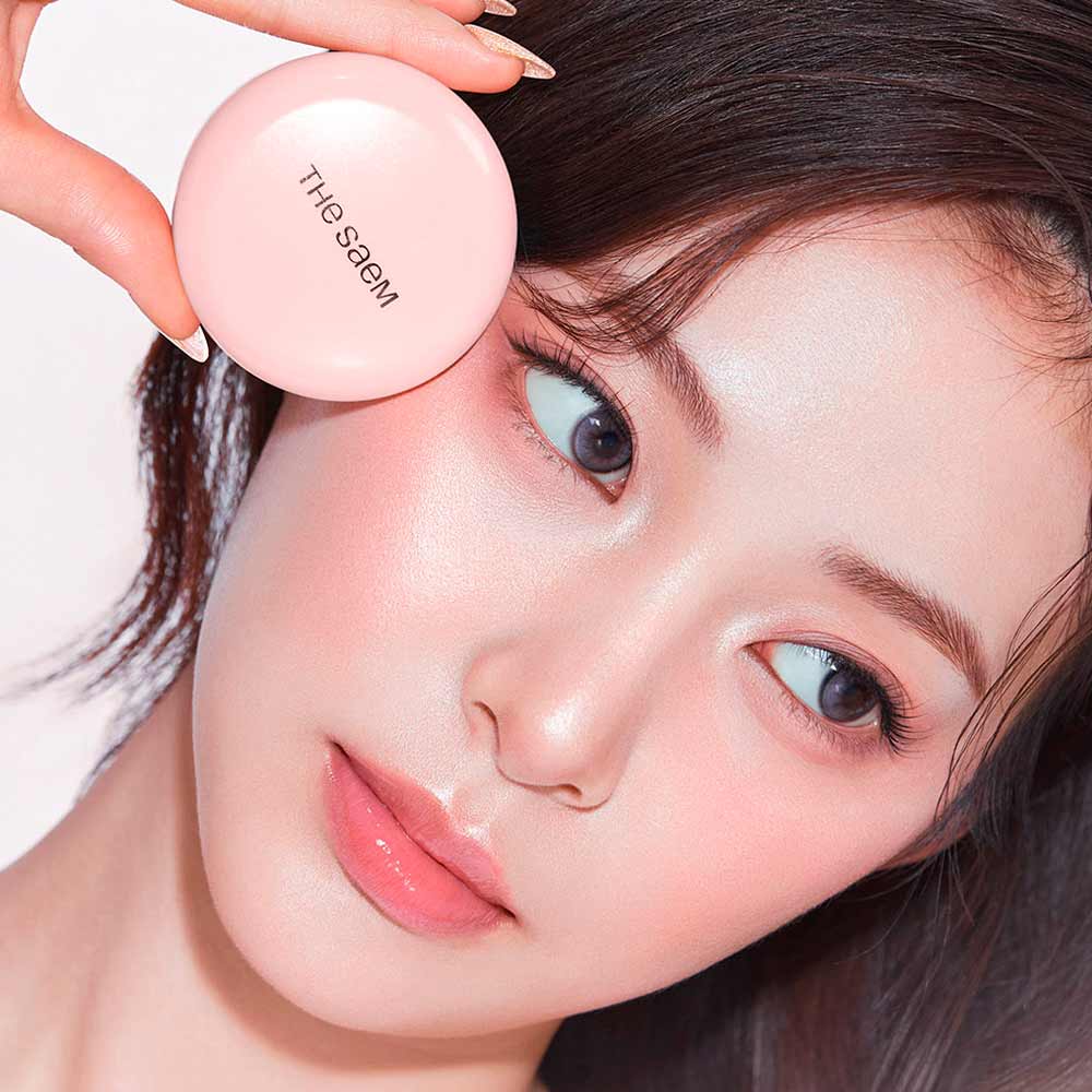 Пудра-хайлайтер для лица The Saem Glam Perfection Baked Highlighter WH01 Frosty Shell 5,5 г