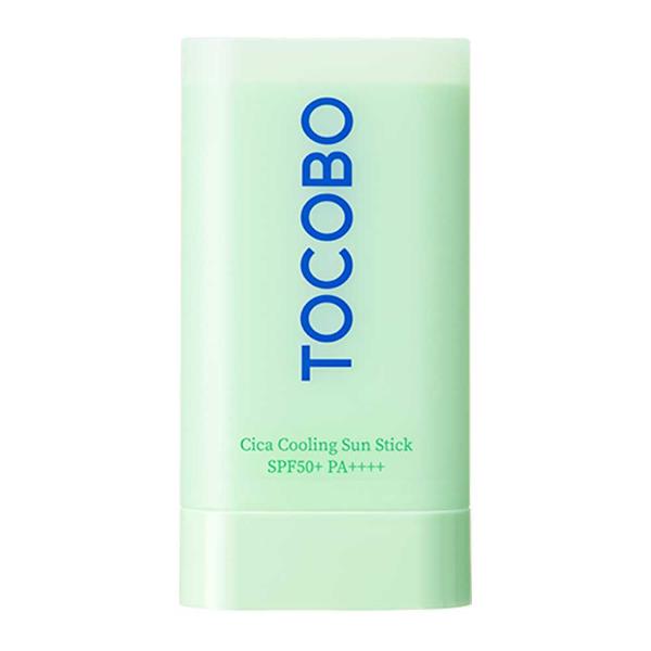 Солнцезащитный стик с охлаждающим эффектом TOCOBO Cica Cooling Sun Stick SPF50+ PA++++ 18 г