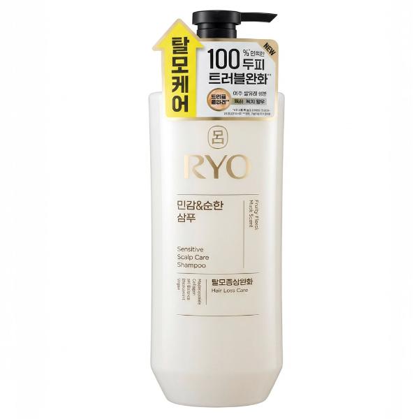 Шампунь для чувствительной и сухой кожи головы Ryo Sensitive Scalp Care Shampoo 592 мл